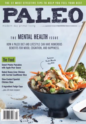 Paleo Magazine Cover Photography February March 2018