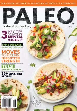 Cover photo for Paleo Magazine - Steak Taco Food Photography